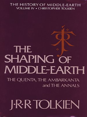 cover image of The Shaping of Middle-Earth